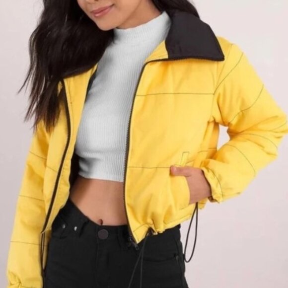 I.AM.GIA 🟣 GUC Size M Road Warrior Crop Puffer Jacket - Picture 2 of 15